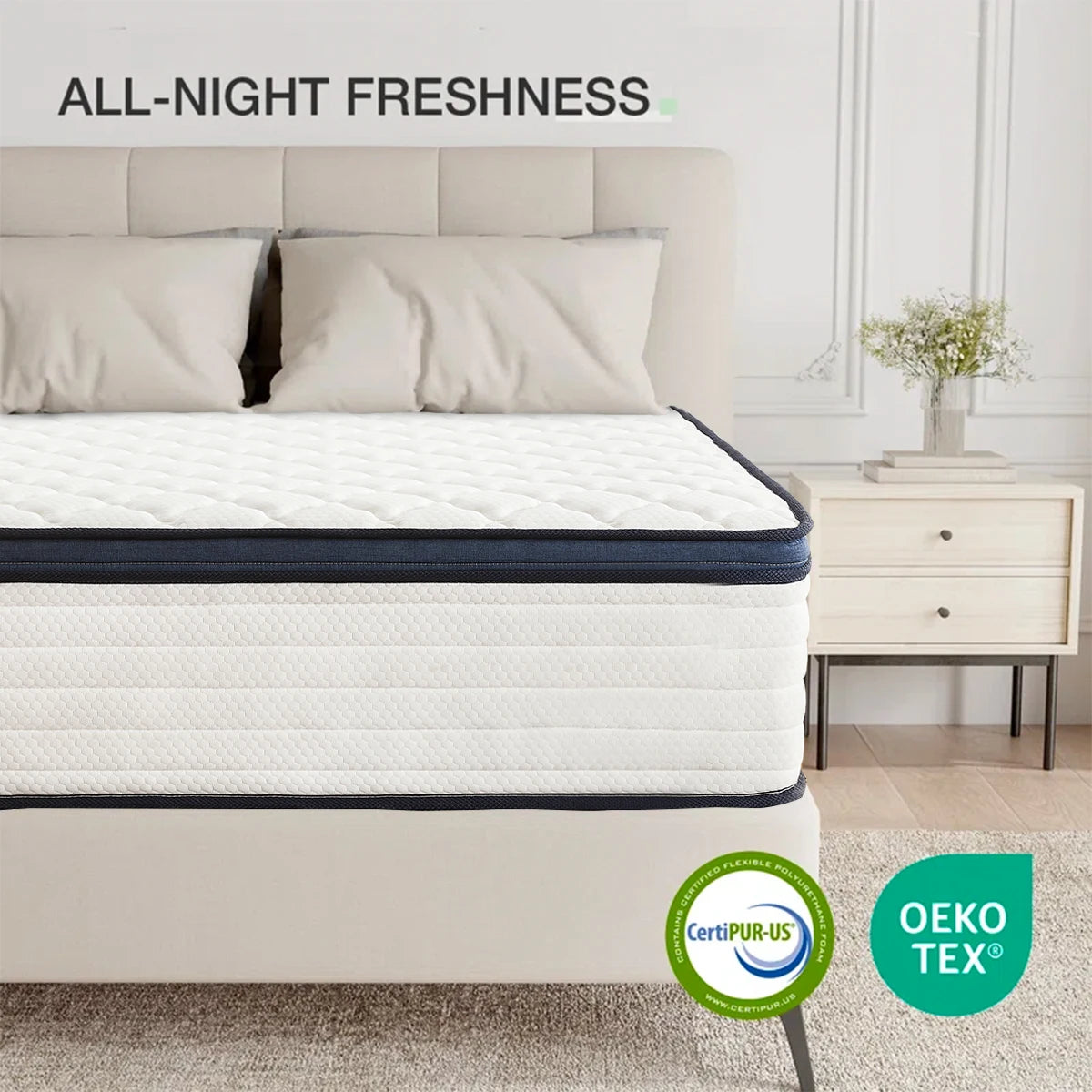 Mattress Gel Memory Foam Hybrid Mattress