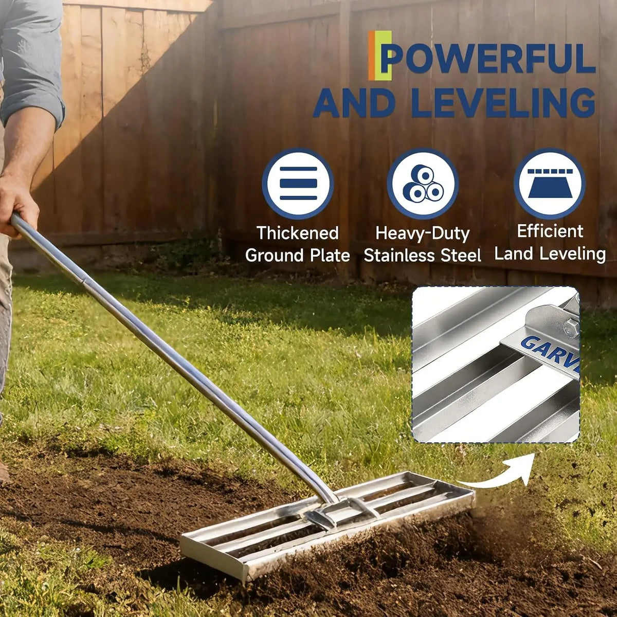 Lawn Leveling Rake