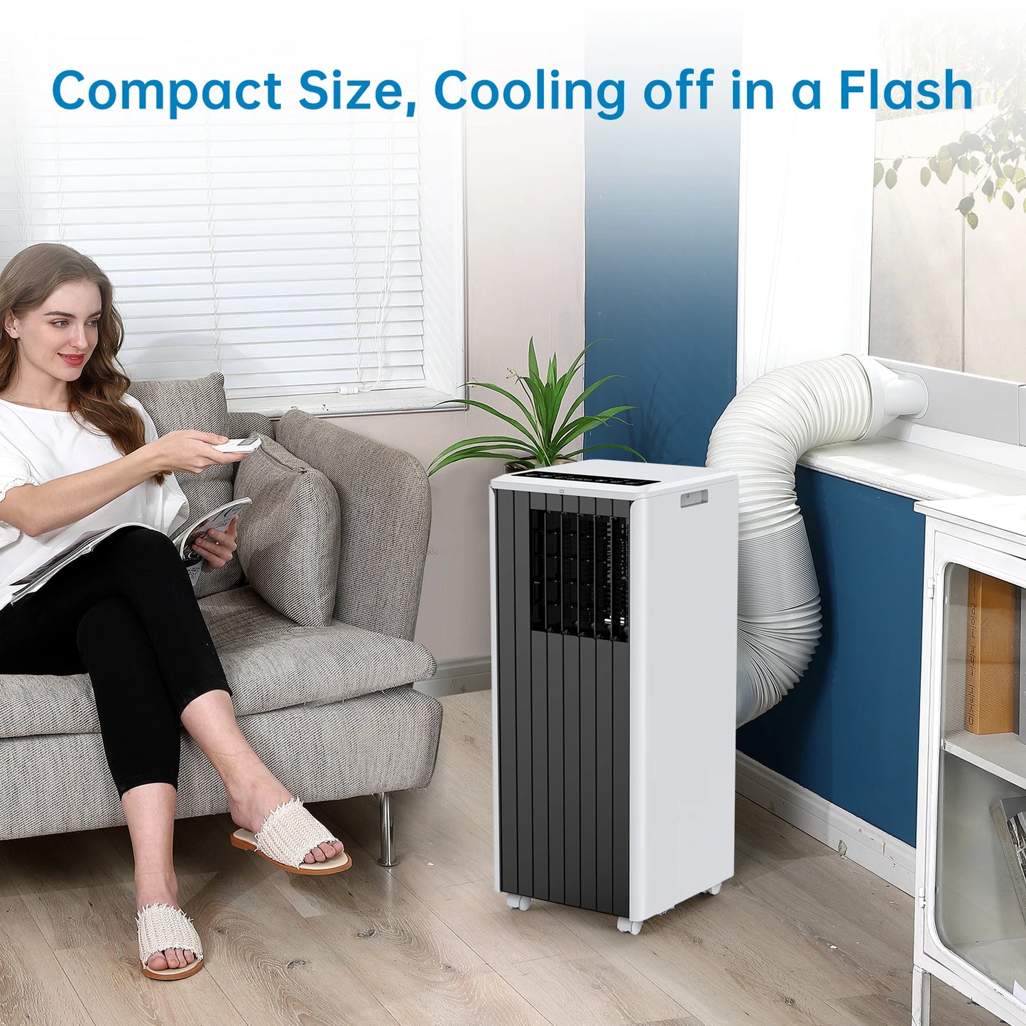 Portable Air Conditioner, Low noise, Quick installation