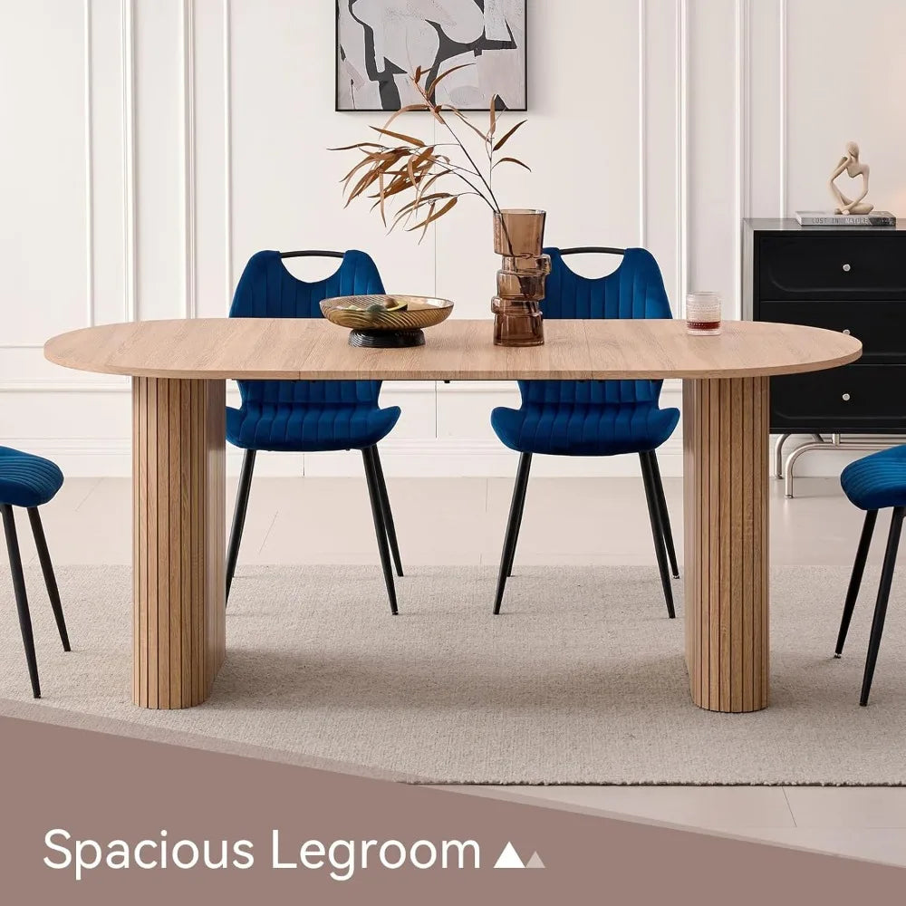 Oval Dinner Table (Only Table),