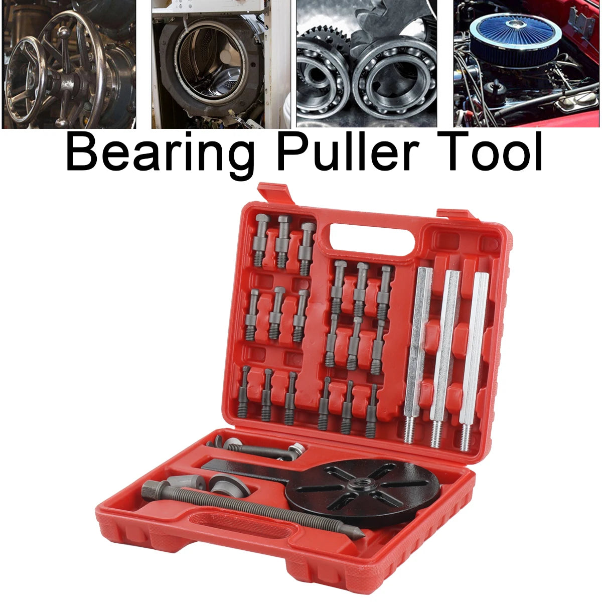 Three-jaw Puller Bearing Extractor Removal Tool Inside Outside Bearing Multi-function Puller