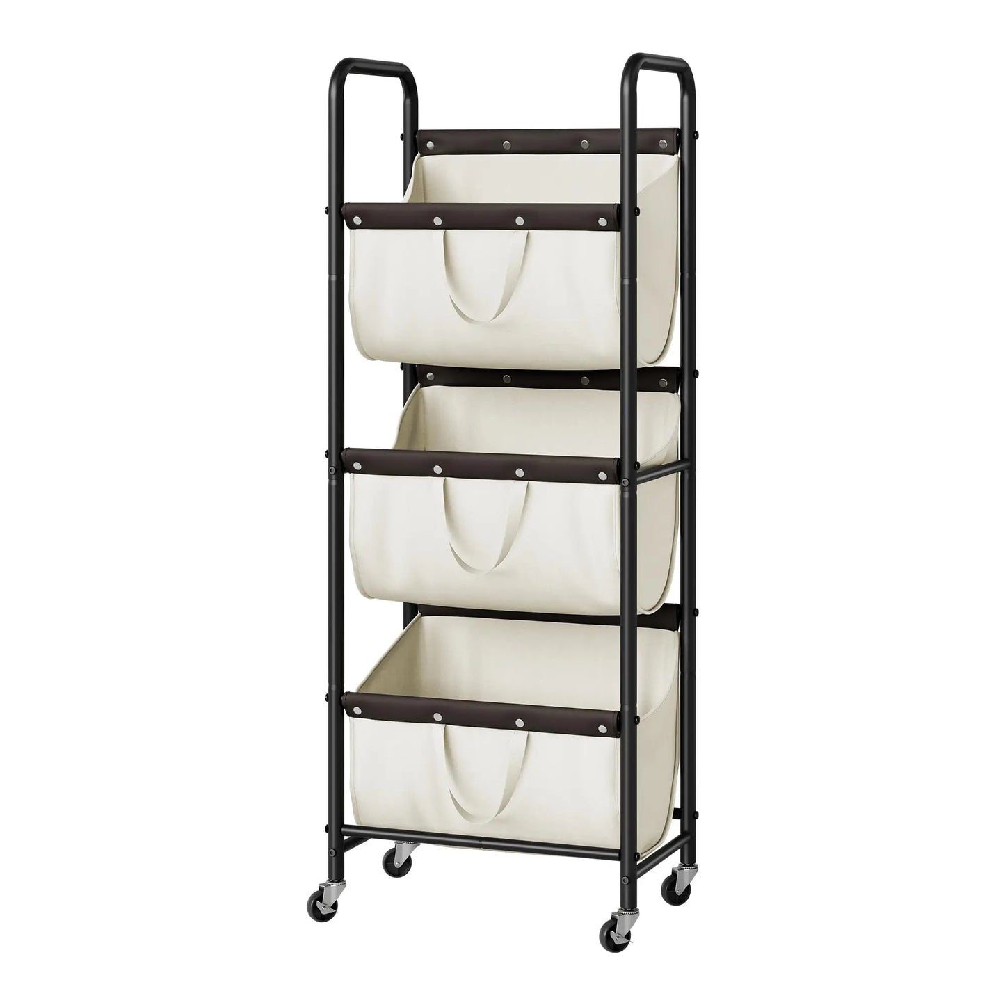 Rolling Laundry Organizer With Wheels