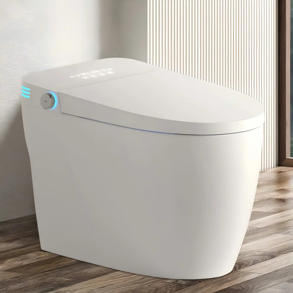 Tankless Smart Toilet With Bidet Built In
