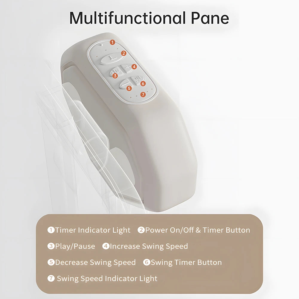 Portable Travel Crib - Rocking Bassinet