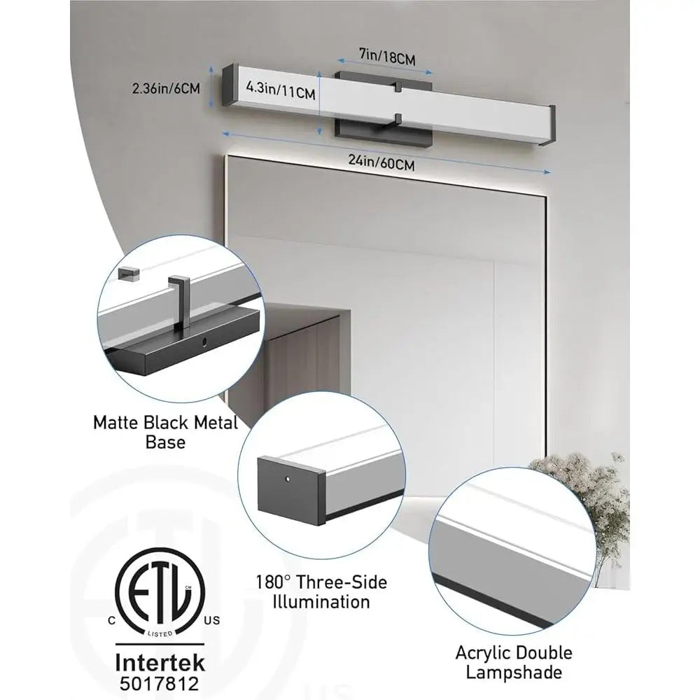 Dimmable LED Bathroom Light