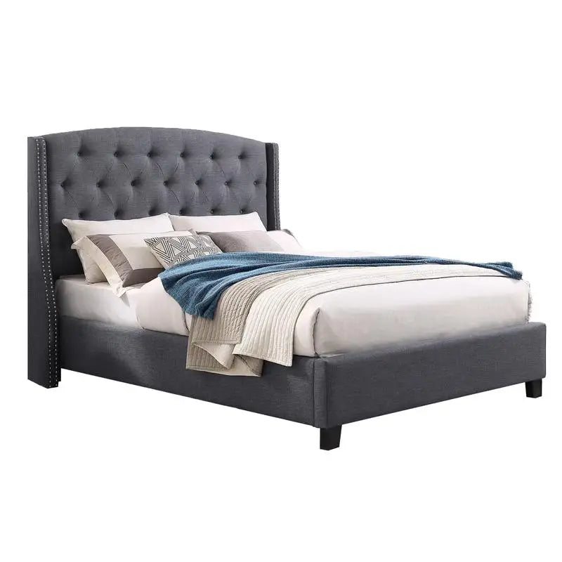 Contemporary Upholstered Bedroom Set