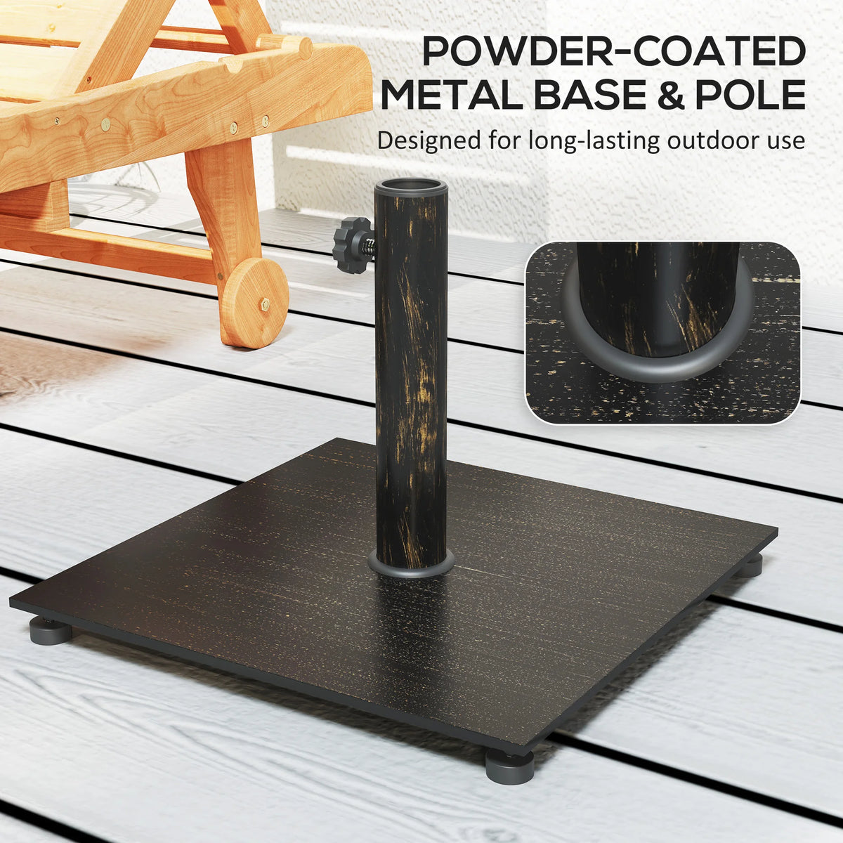 Square Patio Umbrella Base