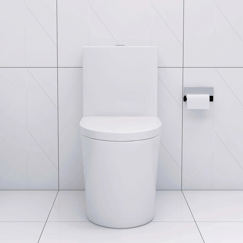 Elongated One Piece Toilet  Water Saving