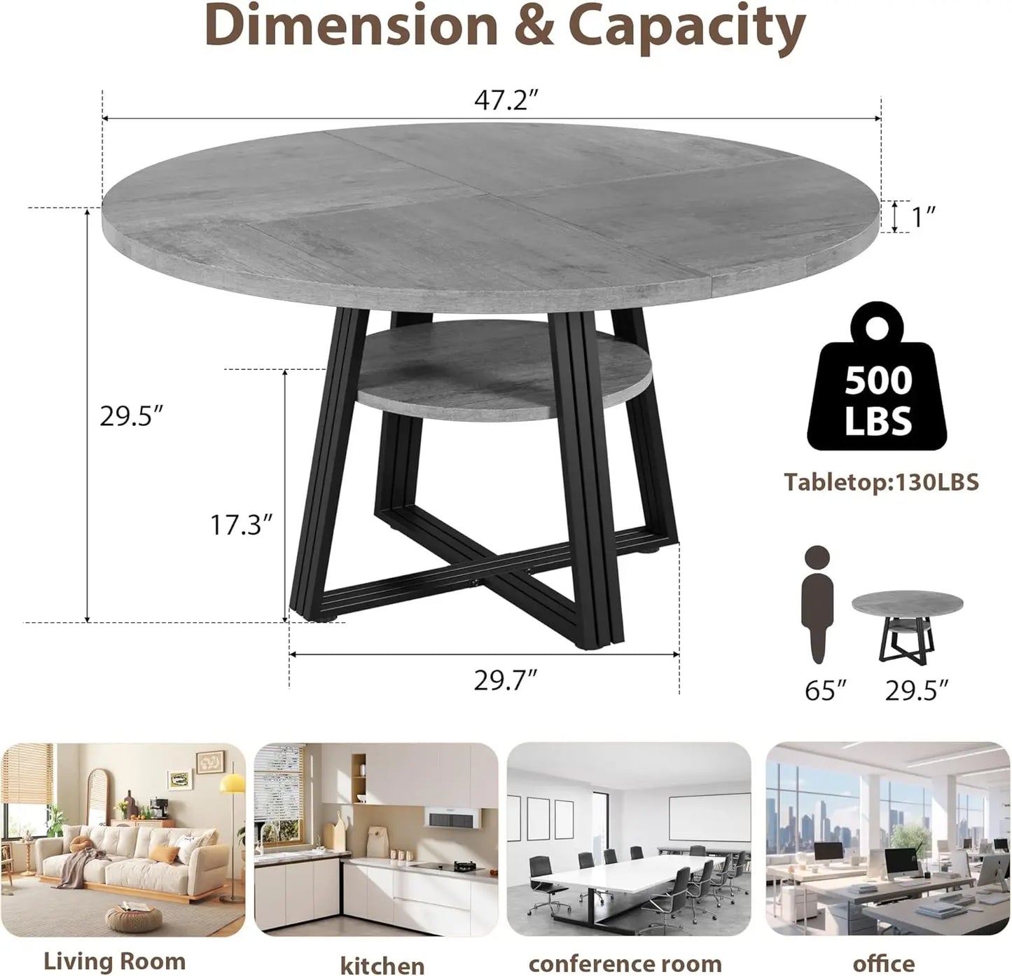 Round Dining Table