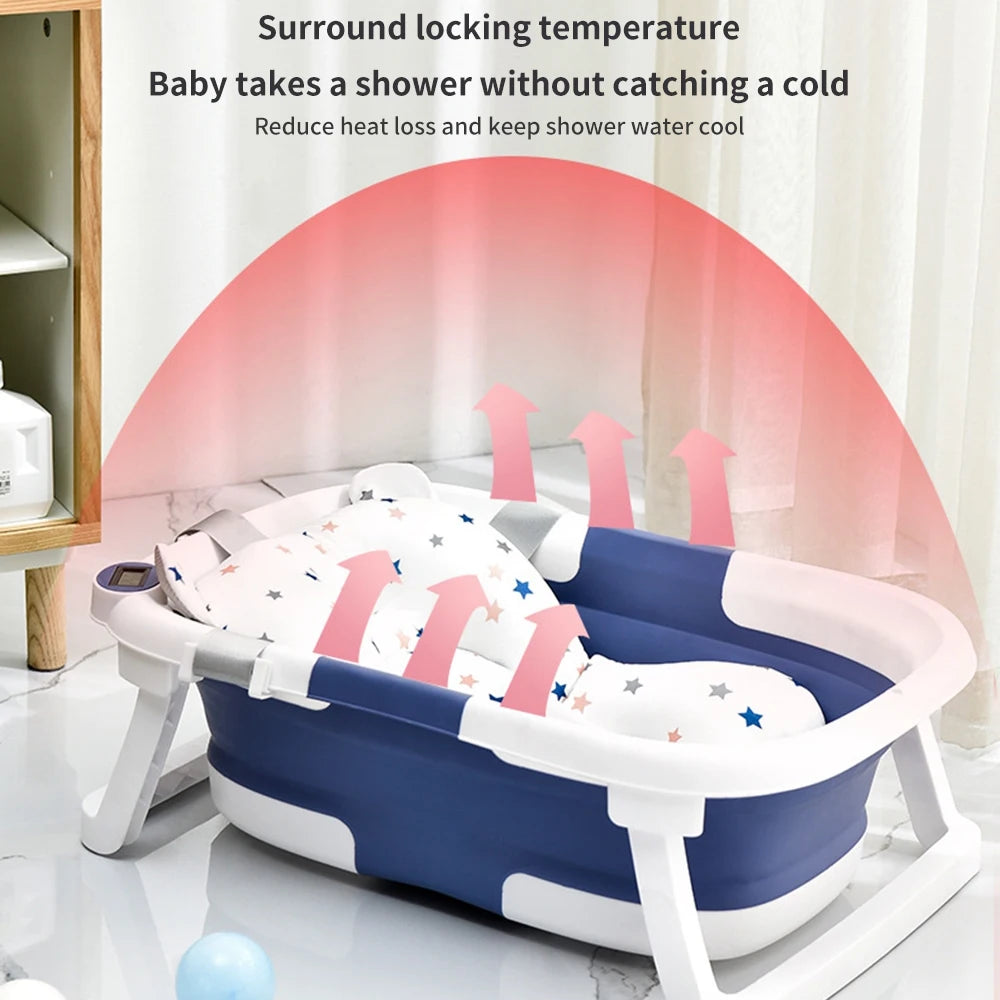 Portable Collapsible Baby Bathtub