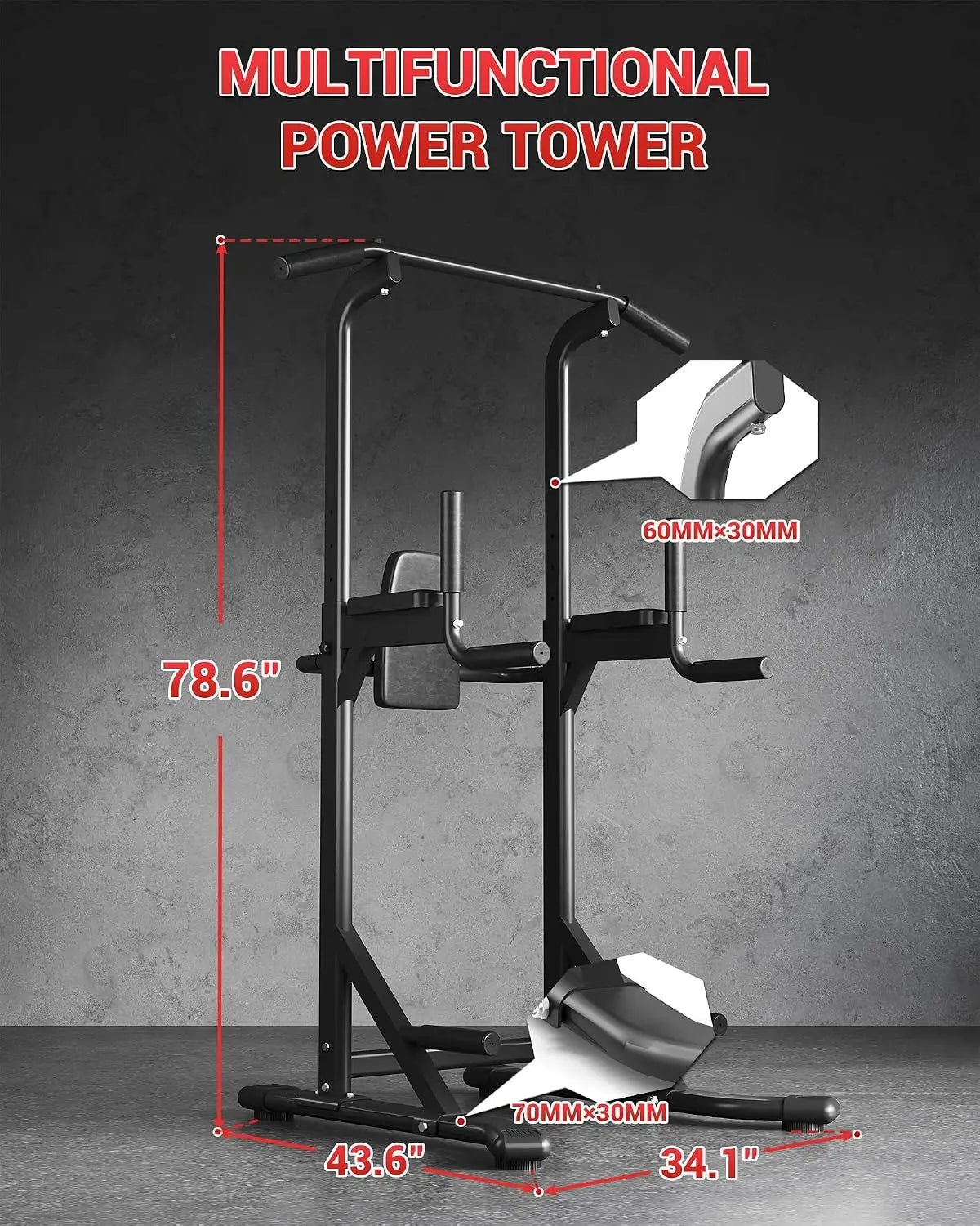 Heavy Duty Adjustable Pull Up Station