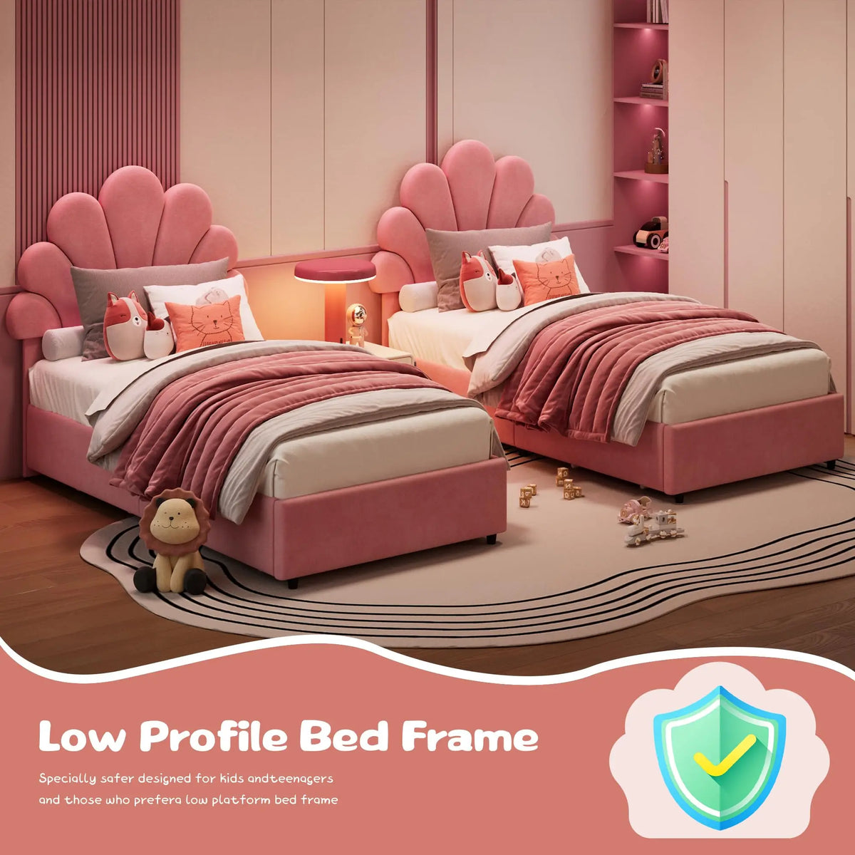 Upholstered Platform Bed