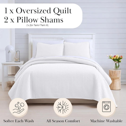 Microfiber Quilted Bedspread