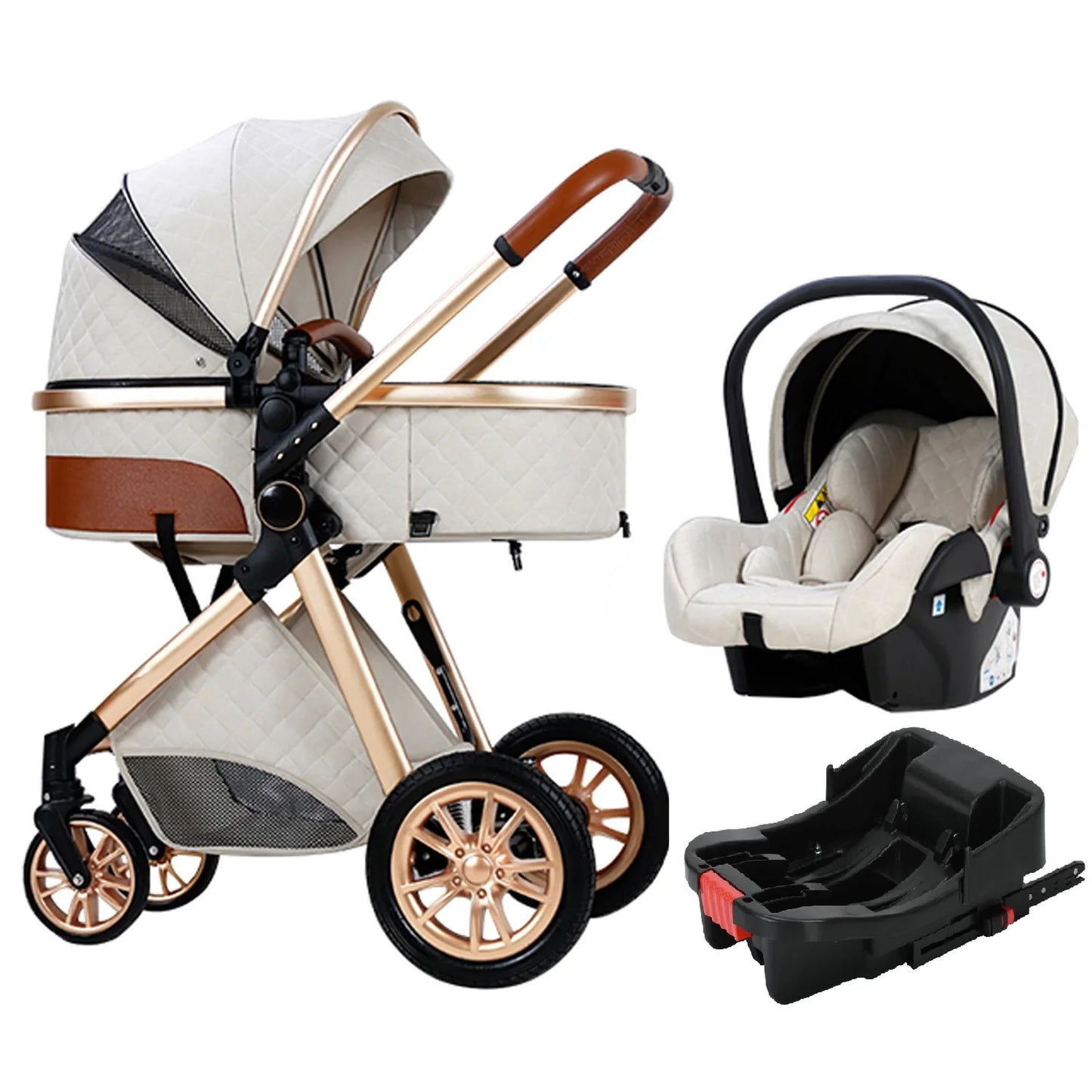 High Landscape 3 in 1 Baby Stroller