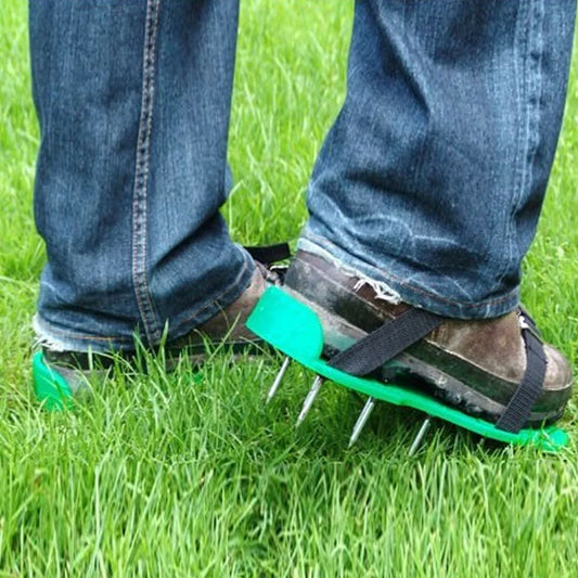 Garden Lawn Aerator Shoes