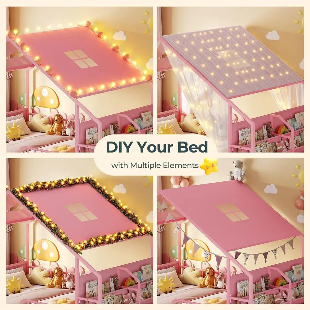 Montori Style Bed with Safety Guardrails