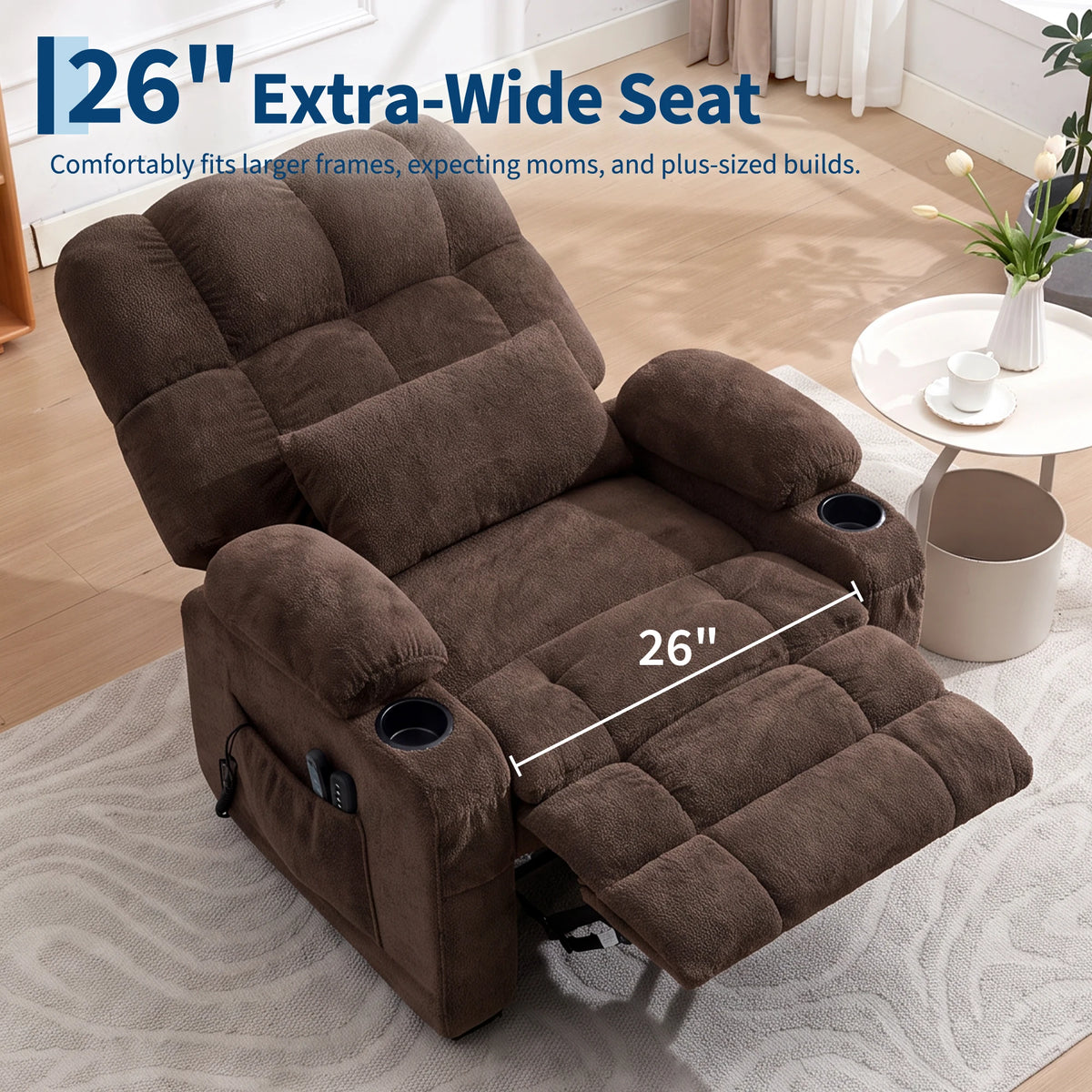 Oversized Power Recliner Chair