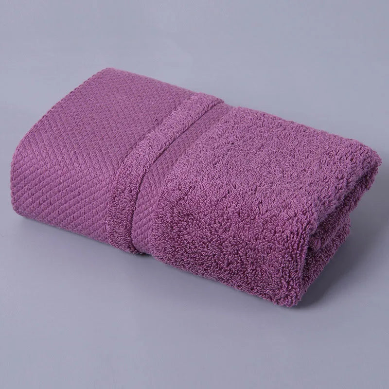 Solid Color Cotton Towels