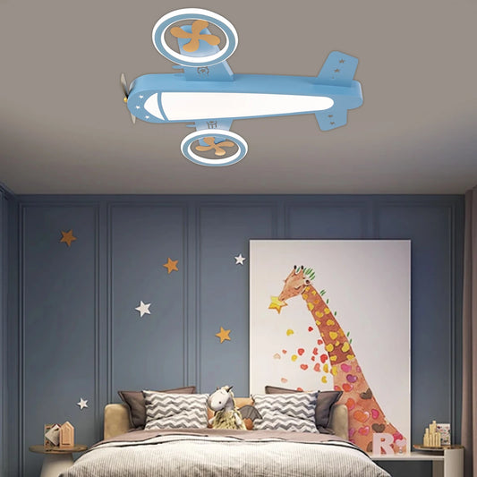 LED Airplane Ceiling Light with Remote Control
