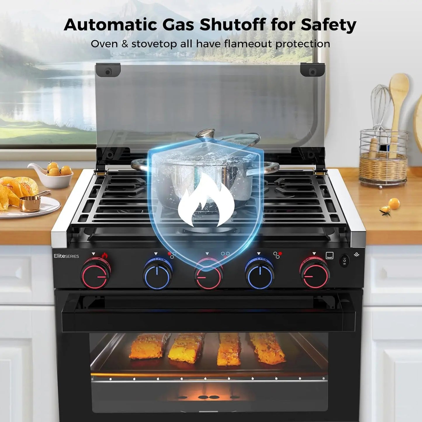 Propane Gas Oven Stove