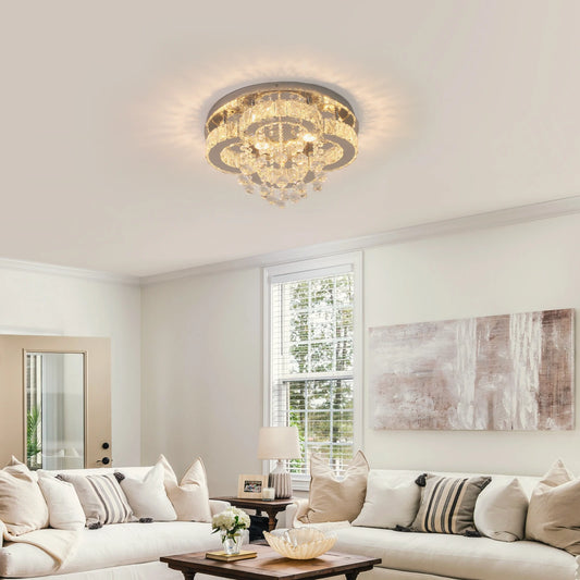 Crystal Chandelier Luxury Pendant Ceiling Lamp