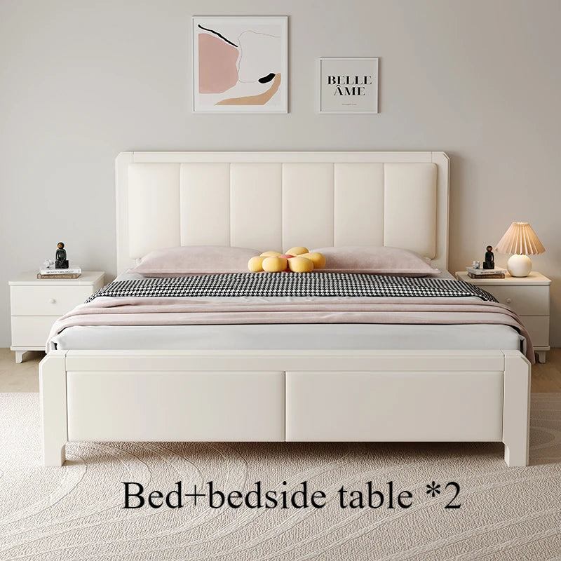 Solid Wood Modern Girl Bed