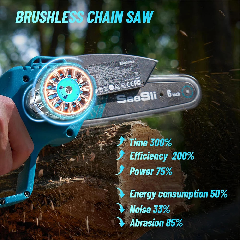High Branch Saw Extension Pole Chainsaw Pruning Tools