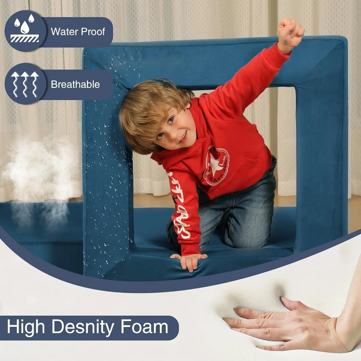 Kids Couch for Playroom - Inspiring Child