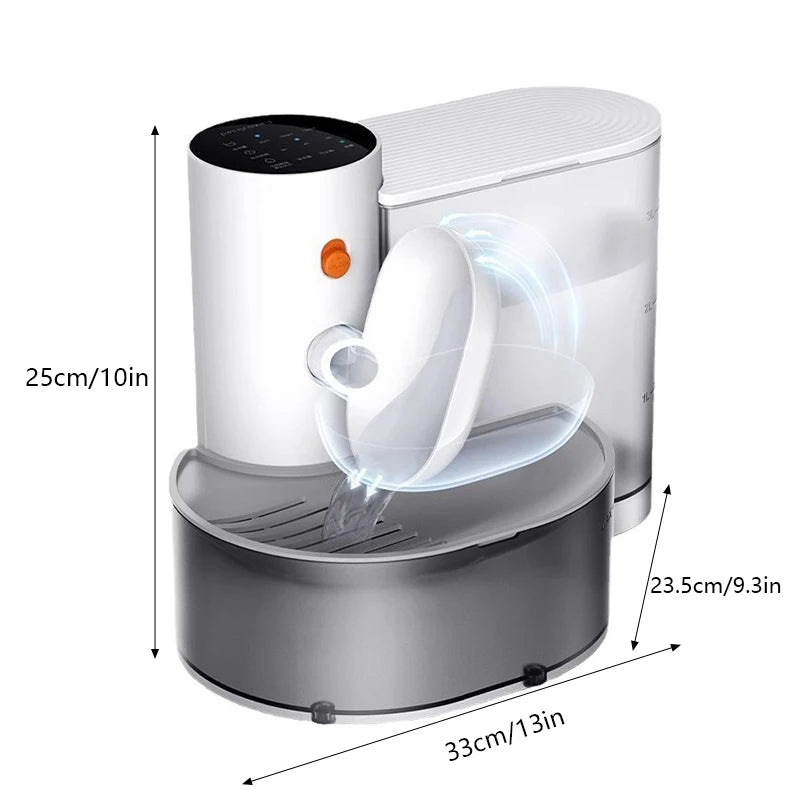 New Smart Dump Cat Water Dispenser Running Water Rechargeable Automatic Water Dispenser For Pet Dogs