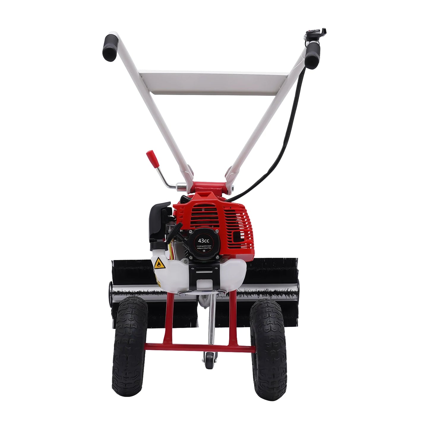 Grass Brush Electric Broom Hand-held Lawn Sweeping Tool
