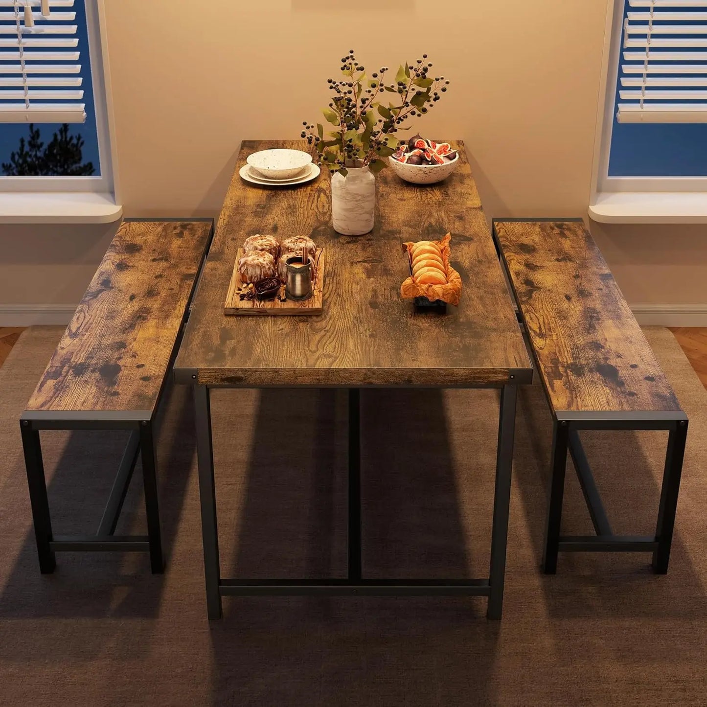 Rectangular Dining Table Set