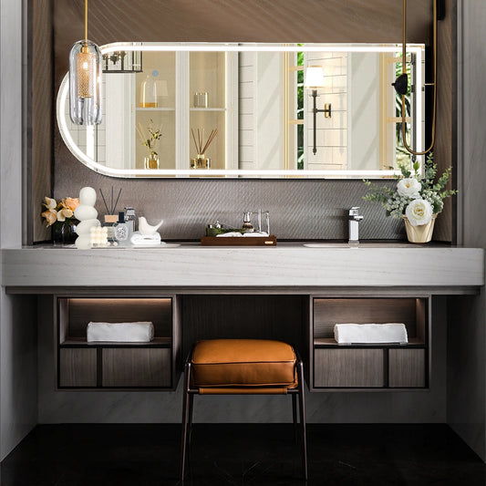 Full Length Mirror with 3 Color Lighting