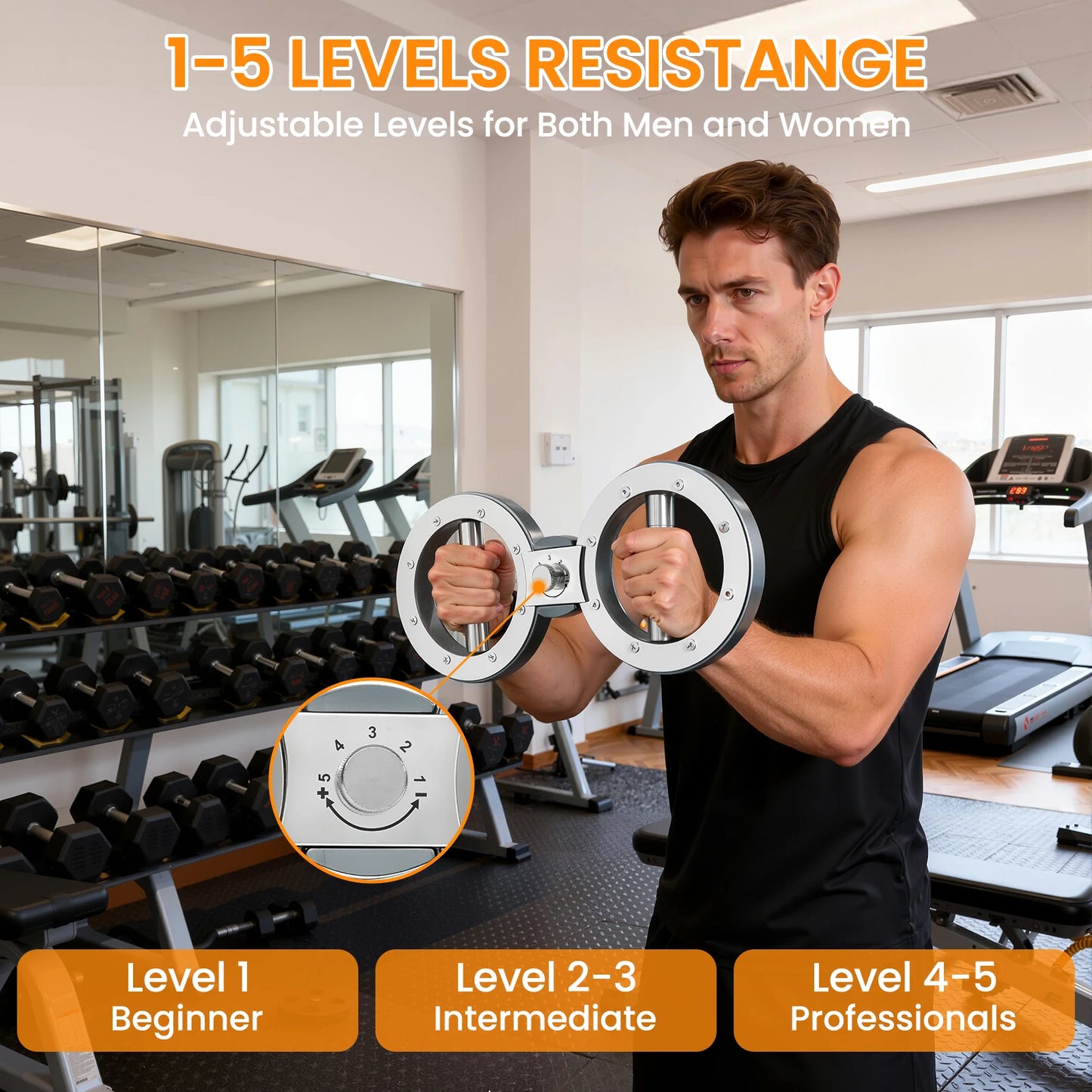 Rotator Machine Multifunctional Grip Strength Trainer