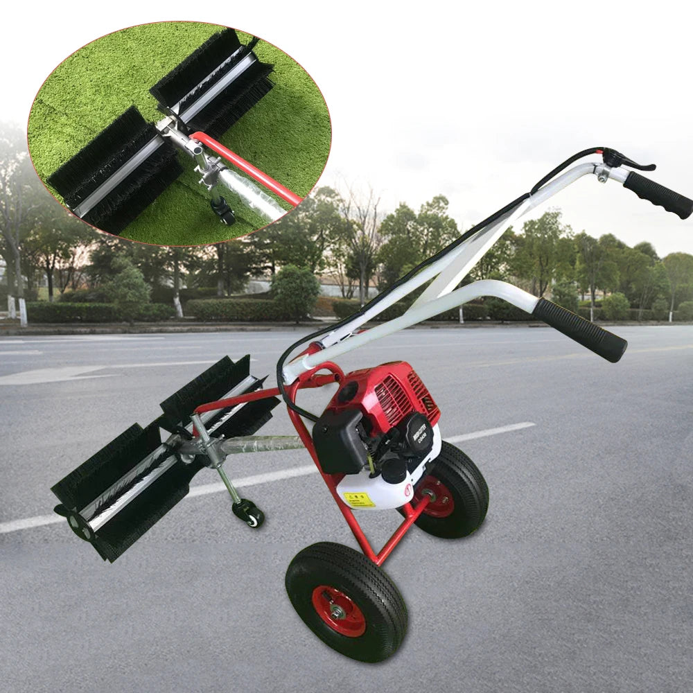 Grass Brush Electric Broom Hand-held Lawn Sweeping Tool