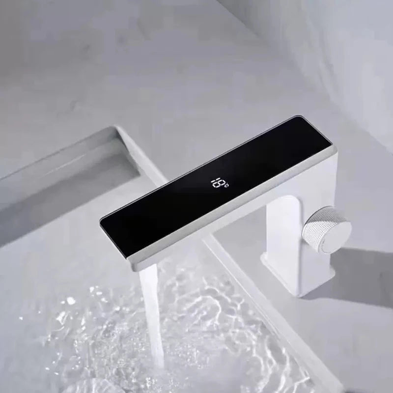 Smart Sensor Basin Faucet Digital Display Screen