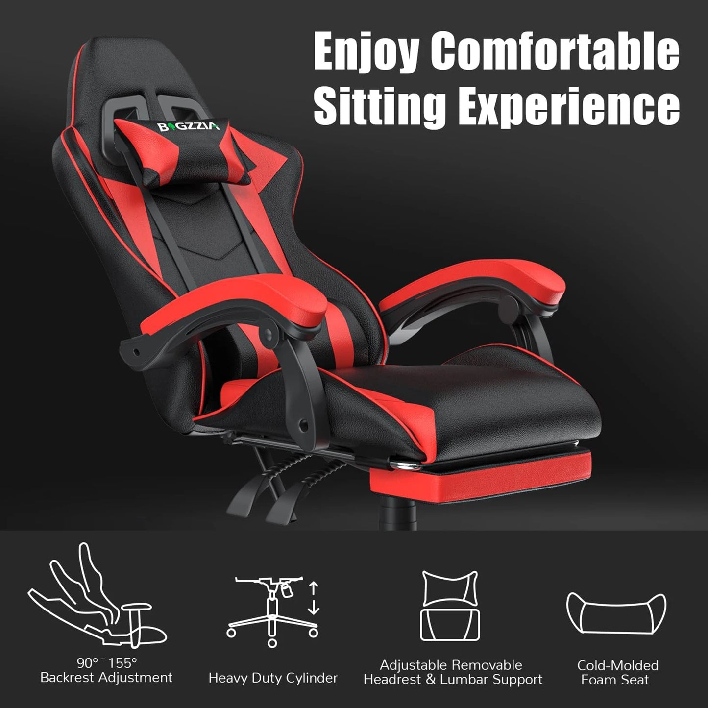 Footrest Gamer Chair