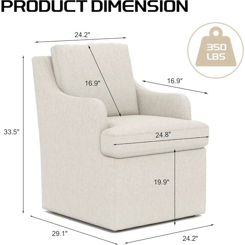 Modern Upholstered Living Room Armchair