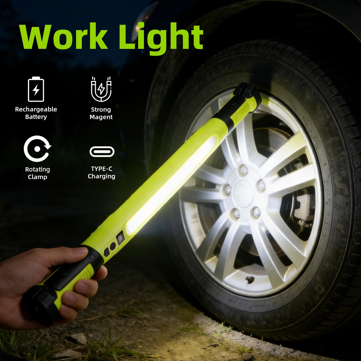 Under Hood Work Light, Hands-Free
