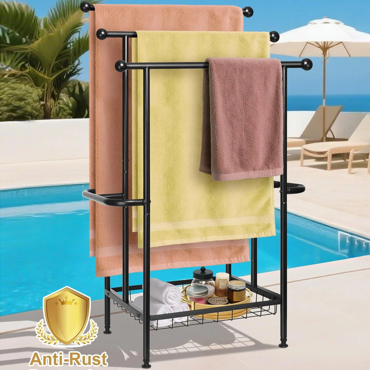 Metal Towel Rack