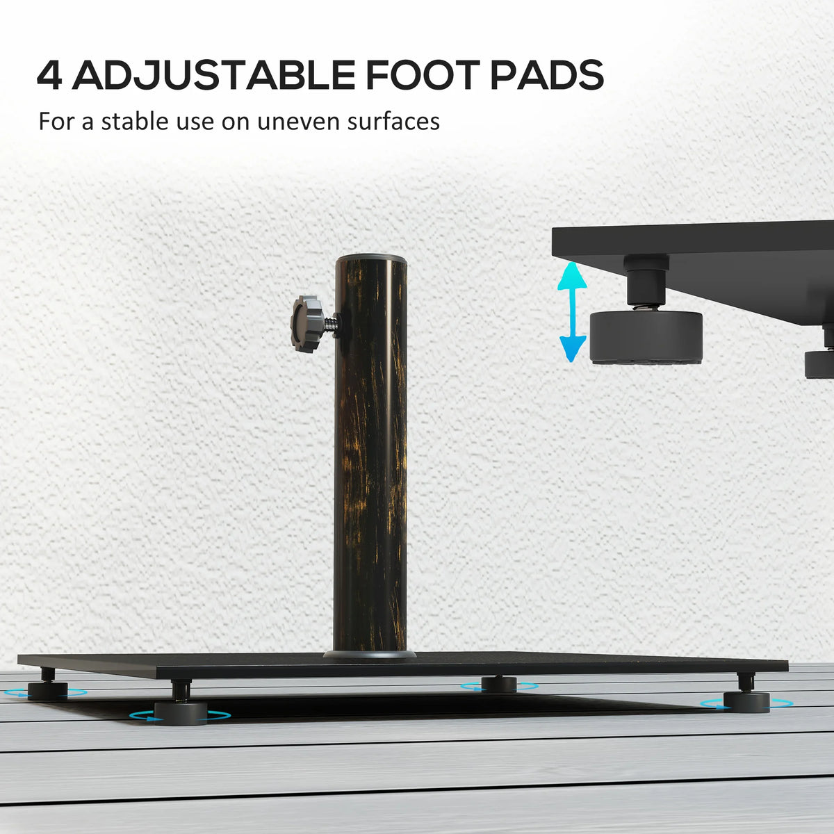 Square Patio Umbrella Base