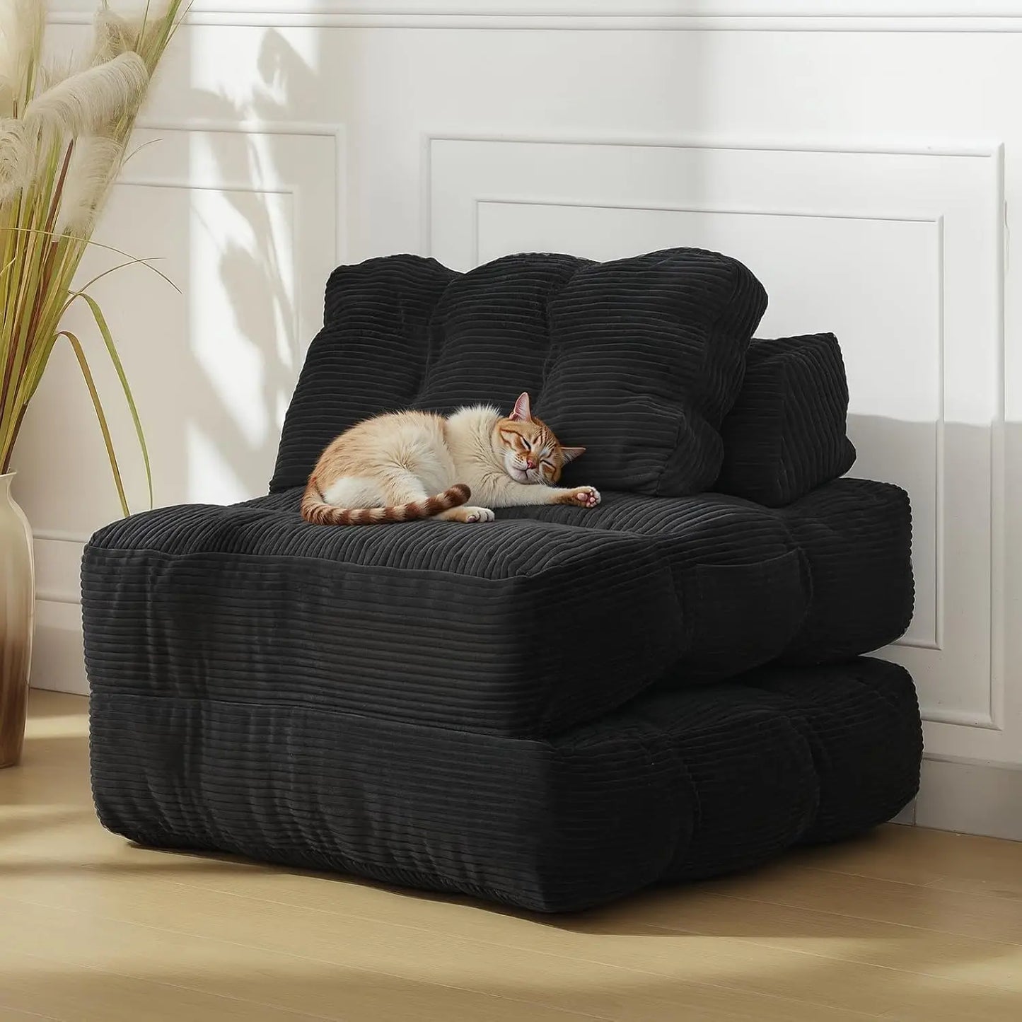 Folding Sofa Bed with Pillow