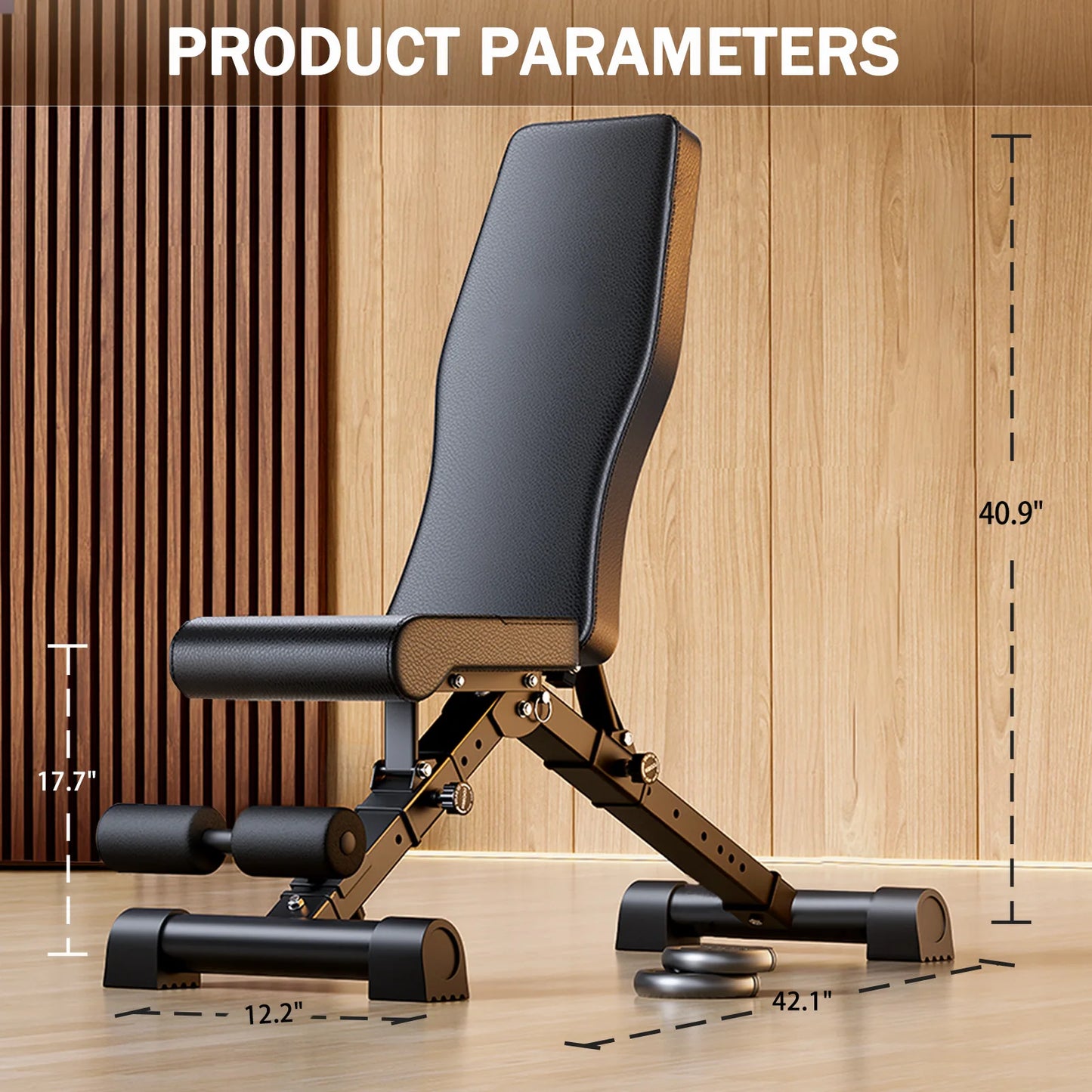 Adjustable Weight Bench for Full Body Workout