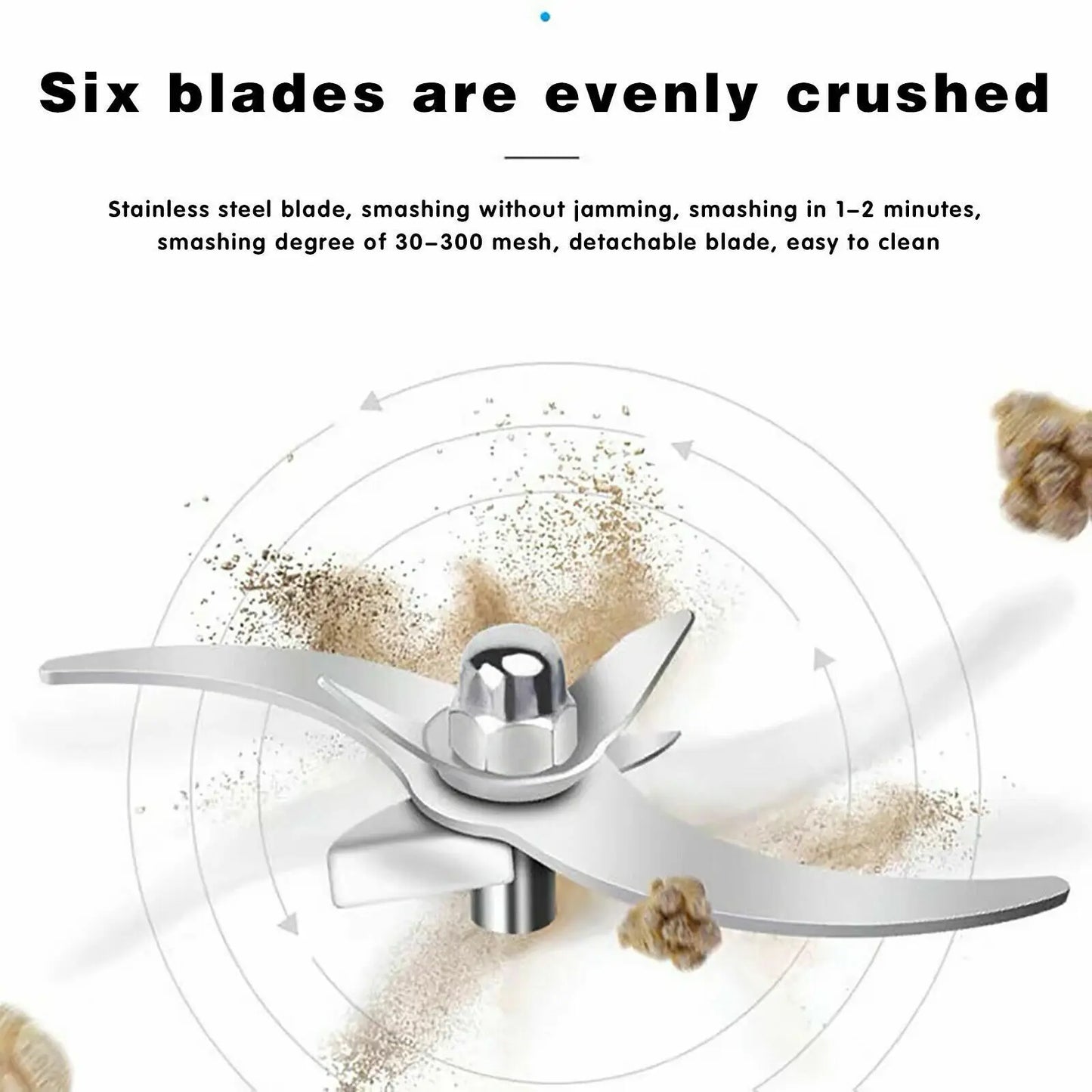 Stainless Steel Electric Grain Mill Grinder