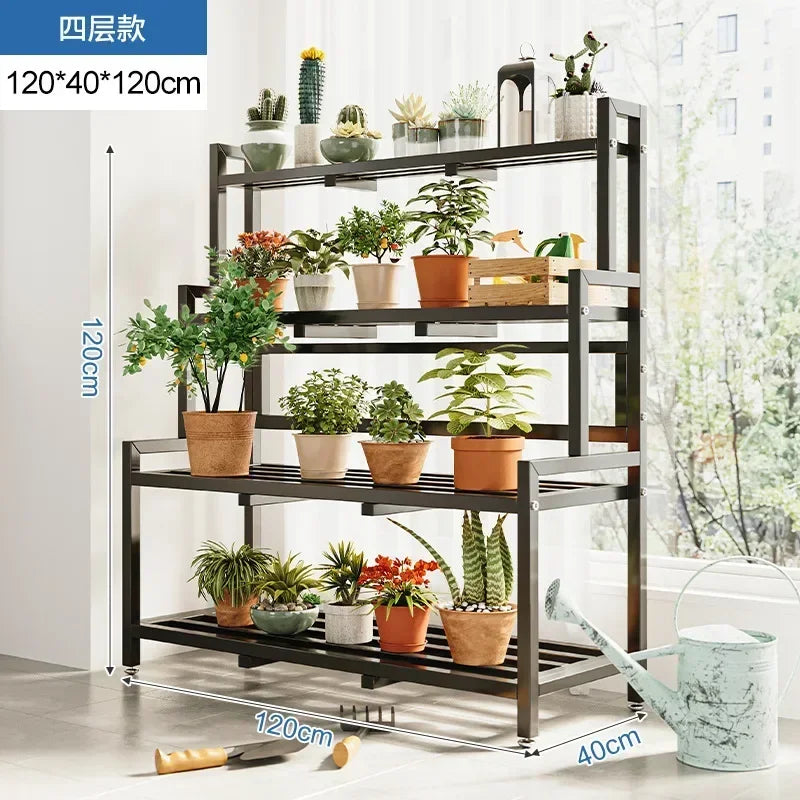 Universal Outdoor Metal Square Plant Rack