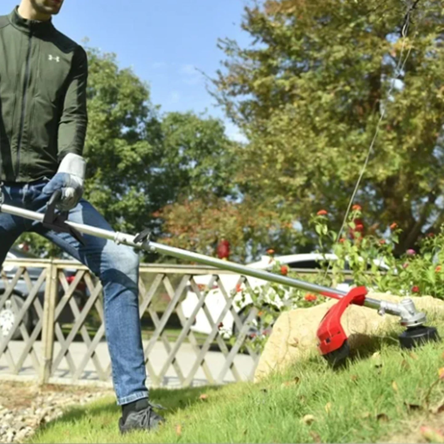 Straight Shaft Trimmer Cordless Weed Wacker