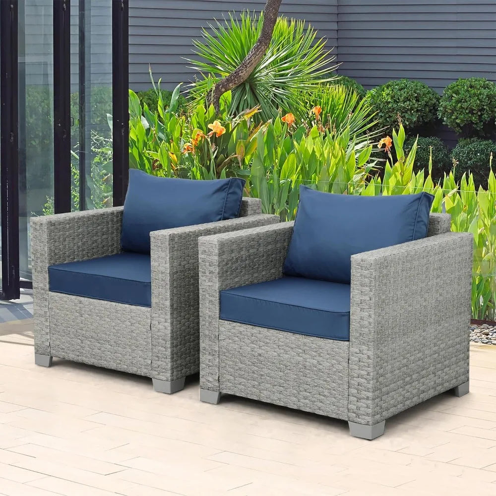 Outdoor Sofa Wicker Patio Chairs