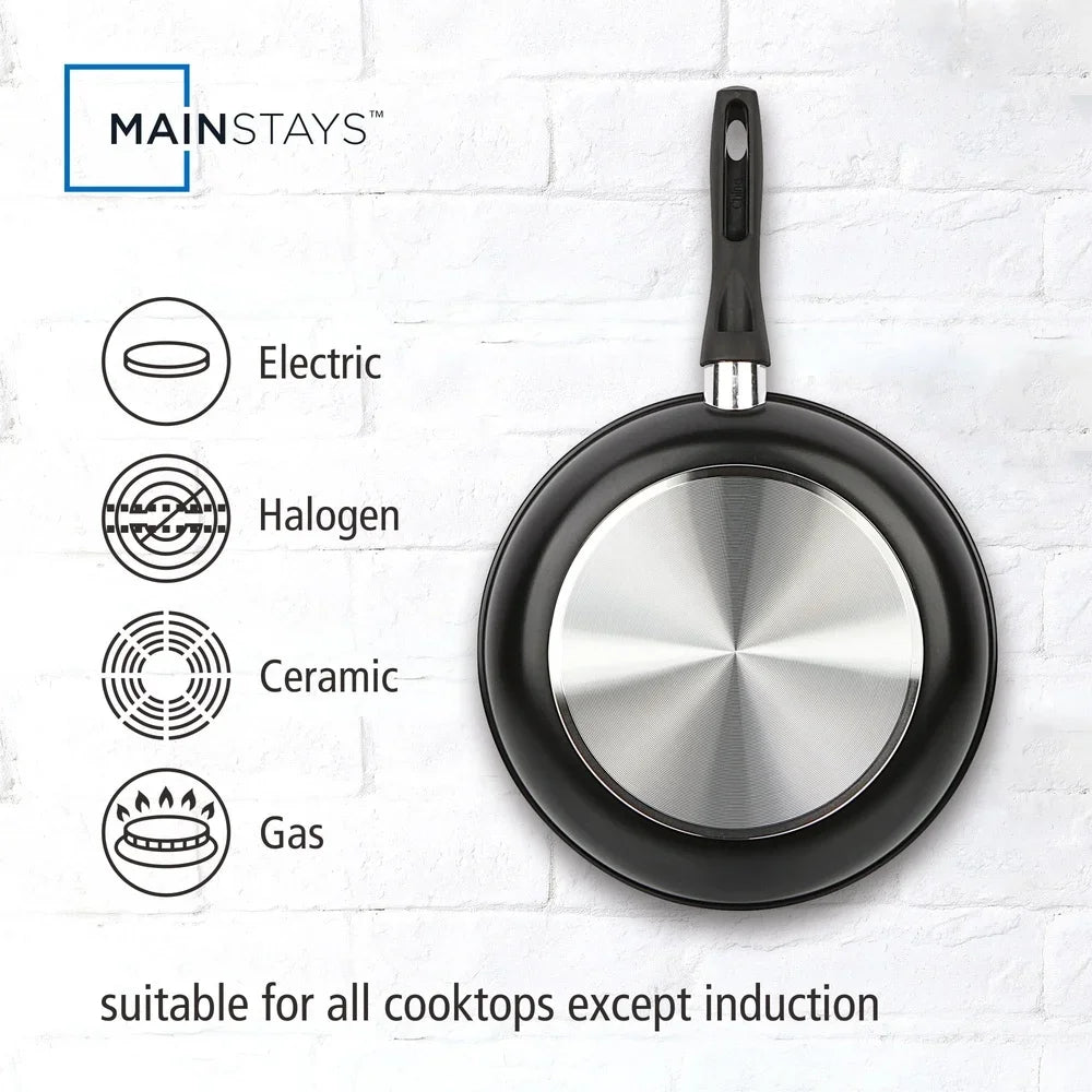 Aluminum Cookware Nonstick Skillet Set