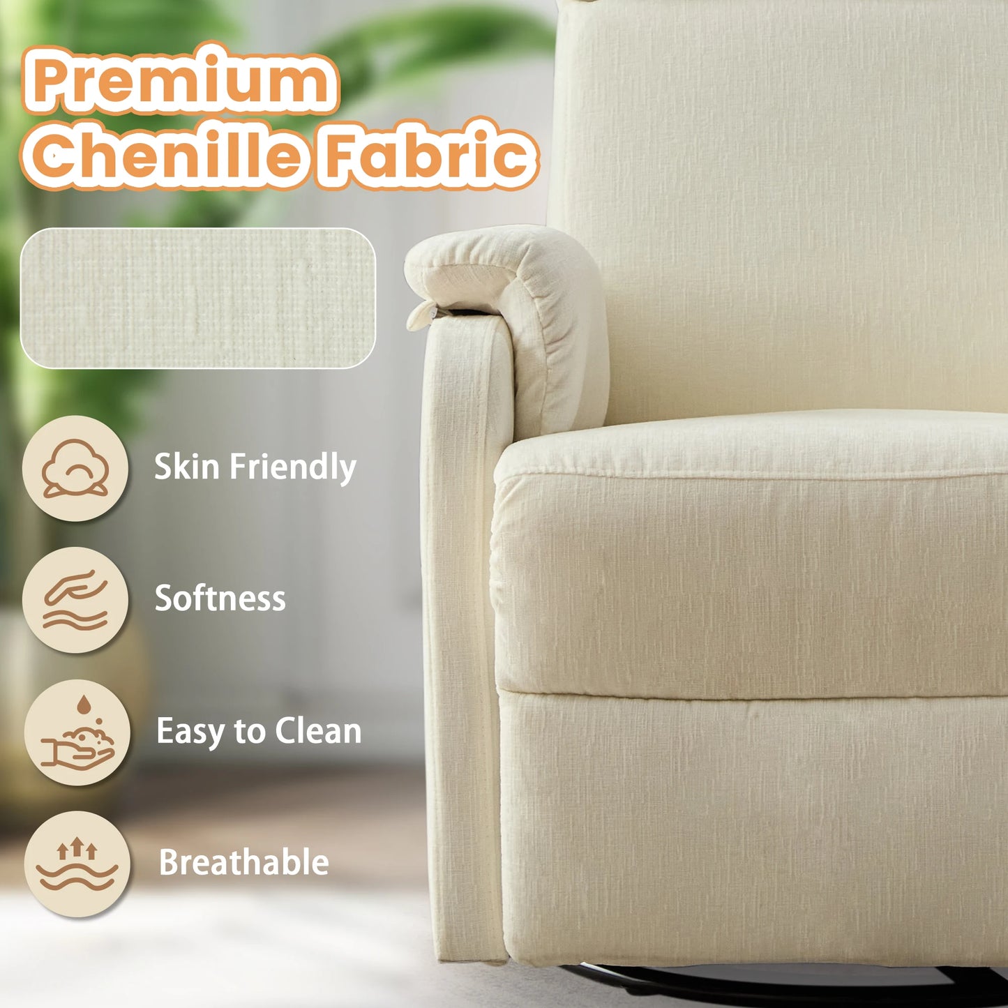 Swivel Rocker Recliner Chair