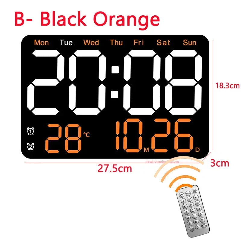 Decoration Remote Control Clock