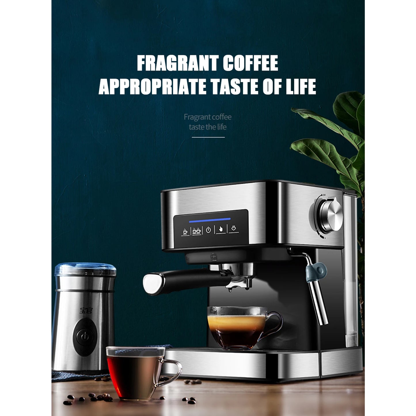 Italian Espresso High-pressure Extraction Espresso Coffee Maker